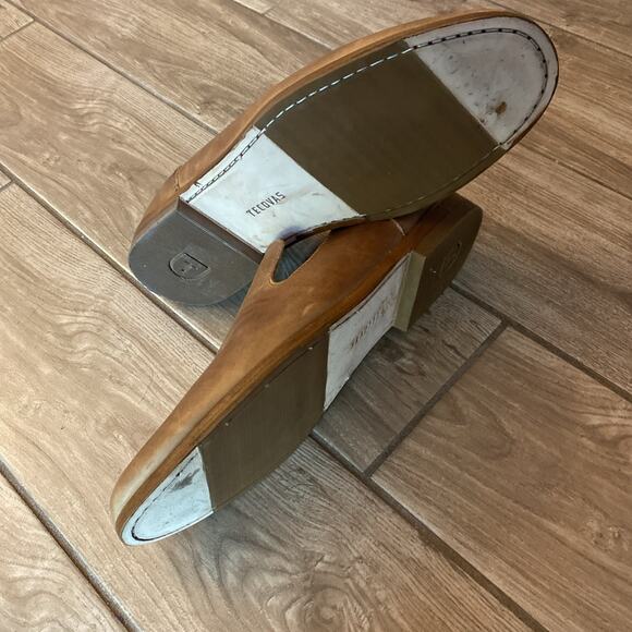 Tecovas Monterrey butterscotch Leather Slip-On Loafers 10.5 EE main image 5